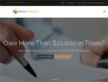 Tablet Screenshot of omni-financial.com